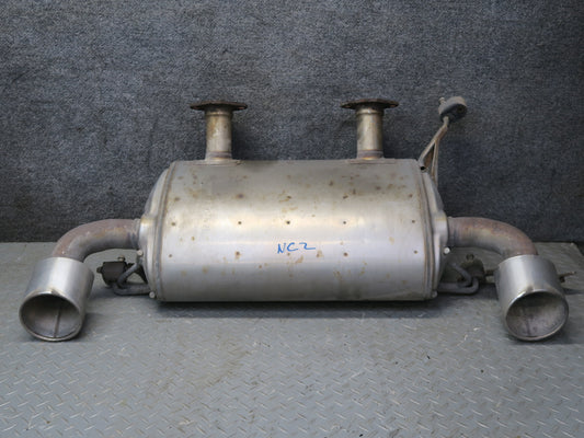 09-12 Nissan Z34 370Z Rear Exhaust Muffler w Tips Assembly 20100-1EH0A OEM