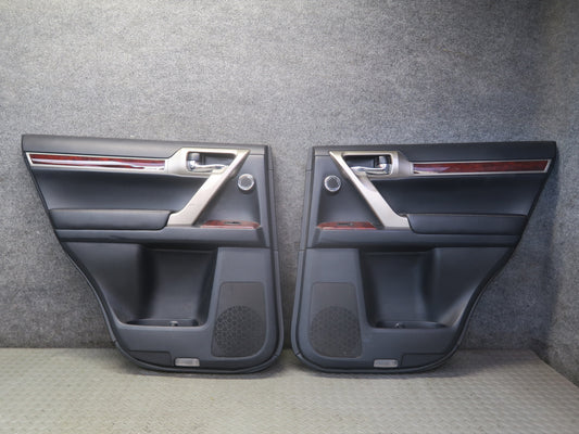 2010-2013 Lexus URJ150L GX460 Rear Left Right Door Interior Trim Cover Panel Set