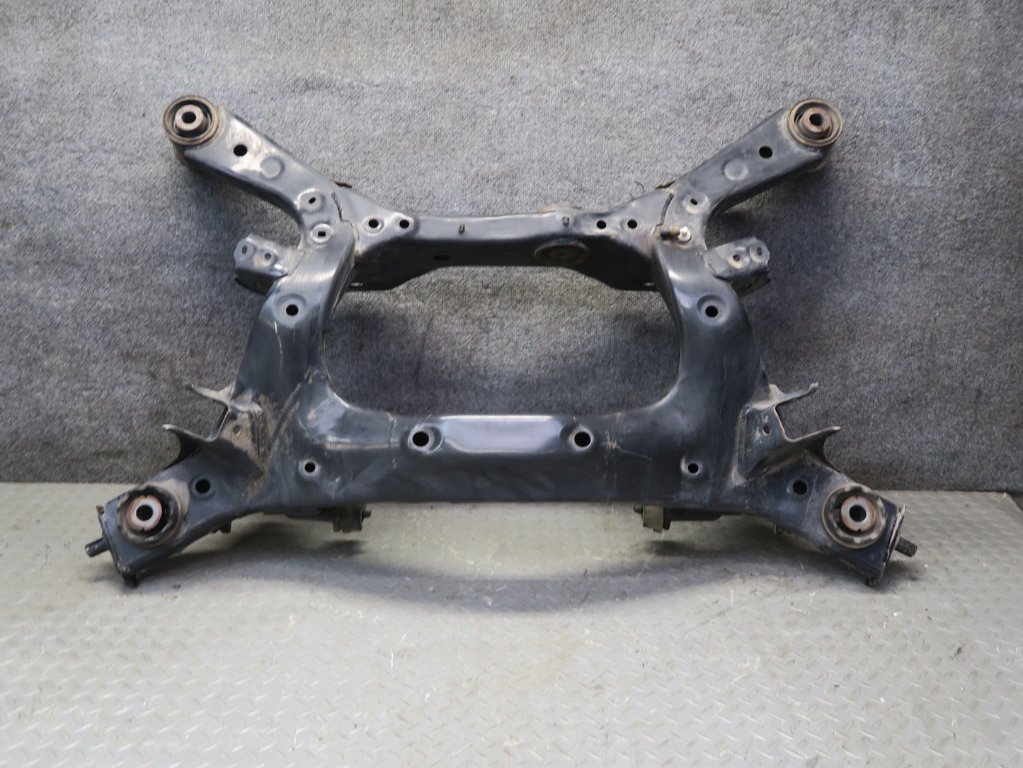 09-20 Nissan Z34 370Z Rear Suspension Subframe Crossmember Carrier 116K Mile OEM
