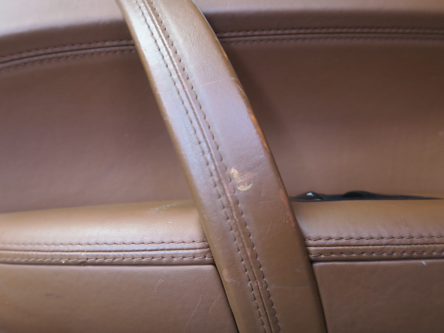 2008-2010 Porsche Cayenne 957 Rear Door Interior Trim Panel Chestnut Set of 2