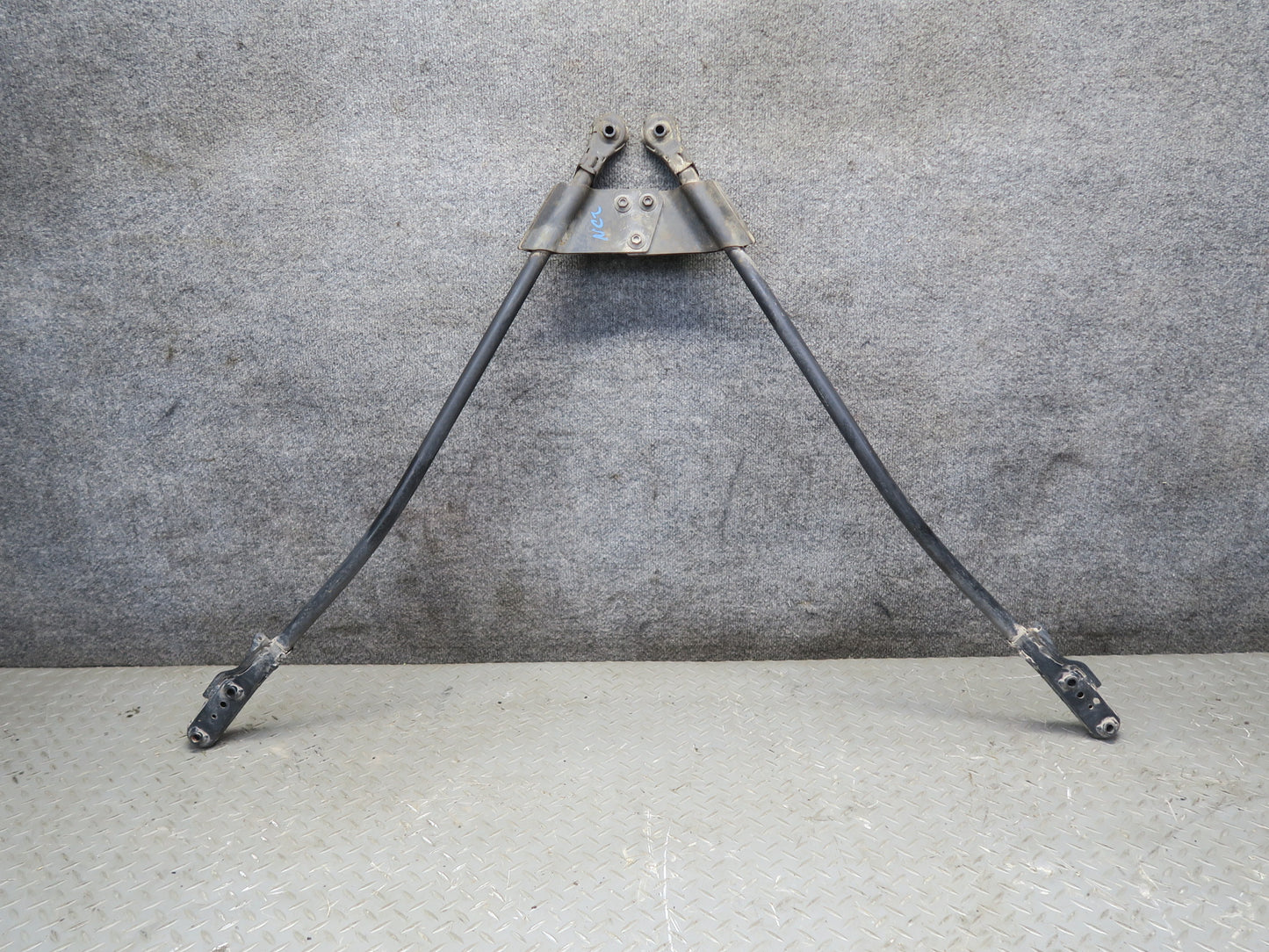 10-15 Nissan 370Z Z34 Convert Rear Subframe Crossmember Lower Brace Bracket OEM
