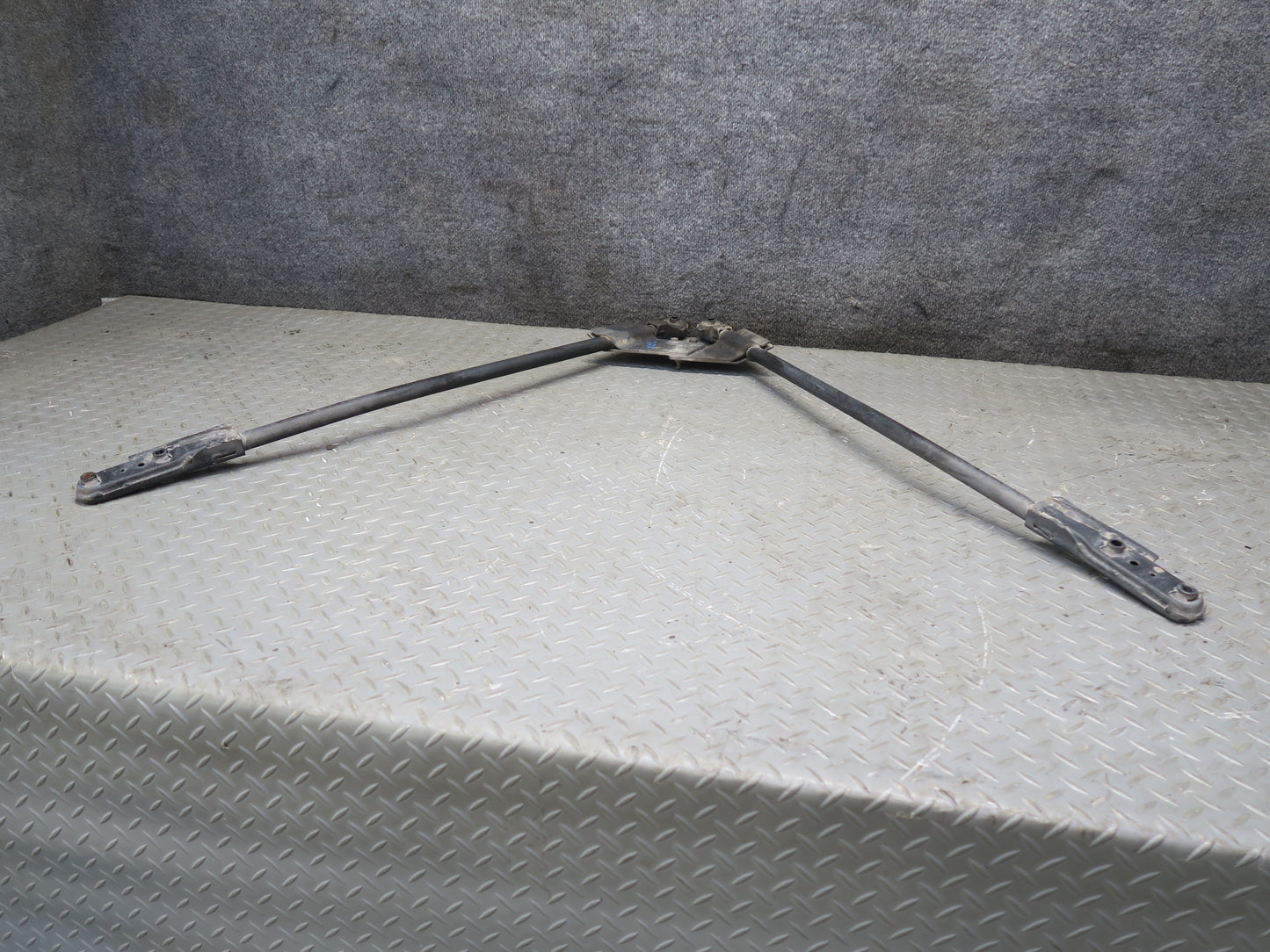 10-15 Nissan 370Z Z34 Convert Rear Subframe Crossmember Lower Brace Bracket OEM