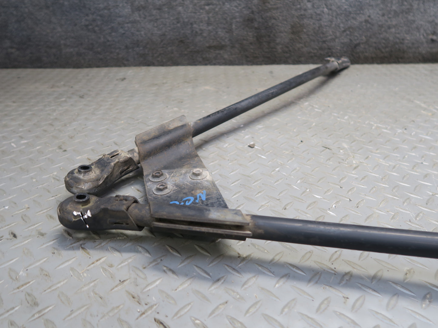 10-15 Nissan 370Z Z34 Convert Rear Subframe Crossmember Lower Brace Bracket OEM