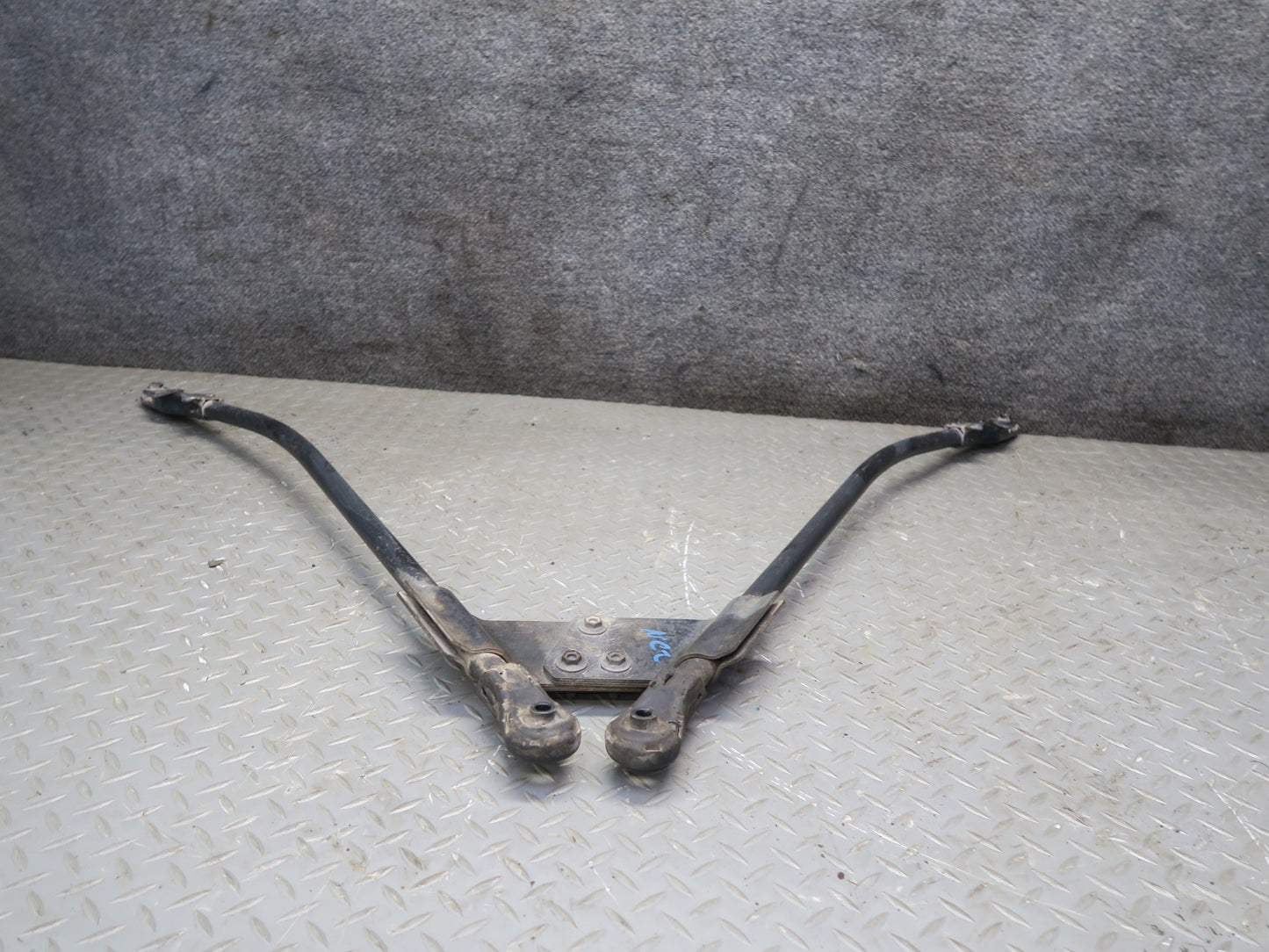 10-15 Nissan 370Z Z34 Convert Rear Subframe Crossmember Lower Brace Bracket OEM