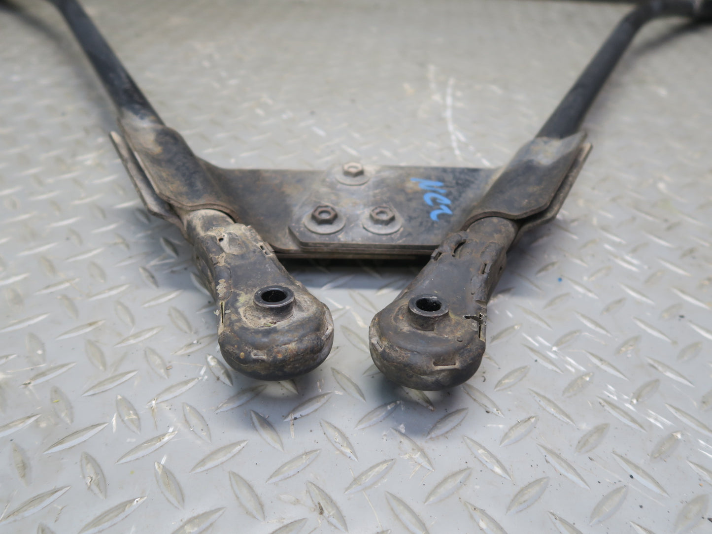 10-15 Nissan 370Z Z34 Convert Rear Subframe Crossmember Lower Brace Bracket OEM