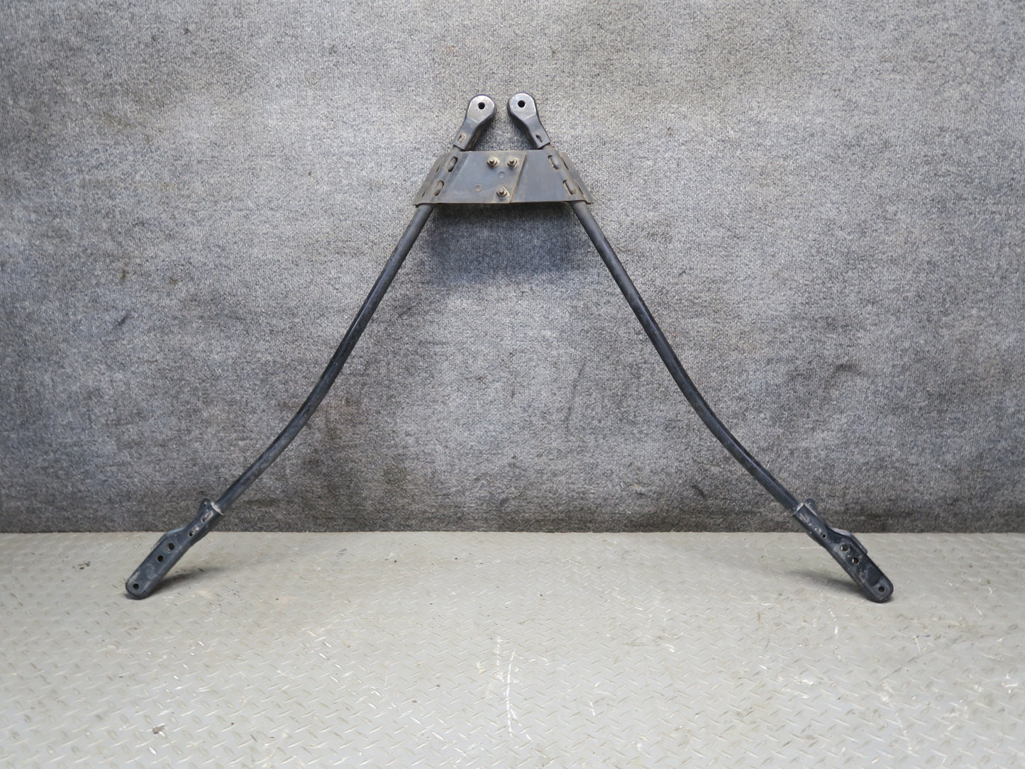 10-15 Nissan 370Z Z34 Convert Rear Subframe Crossmember Lower Brace Bracket OEM