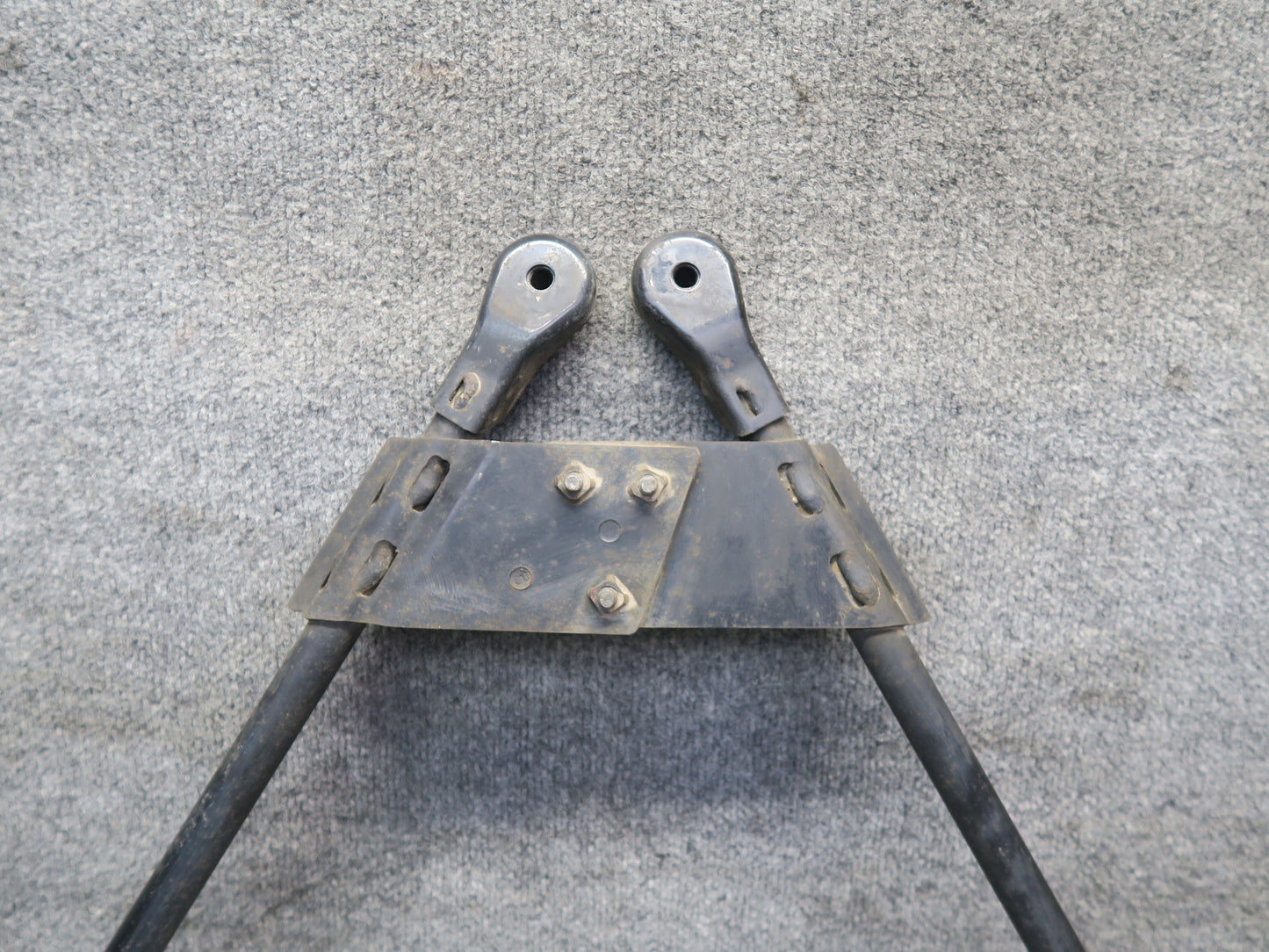 10-15 Nissan 370Z Z34 Convert Rear Subframe Crossmember Lower Brace Bracket OEM