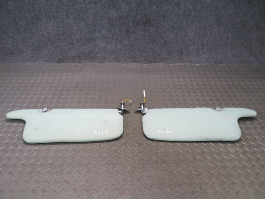 84-86 Toyota Cressida MX73 Luxury Front Left Right Sun Visor Set of 2 OEM