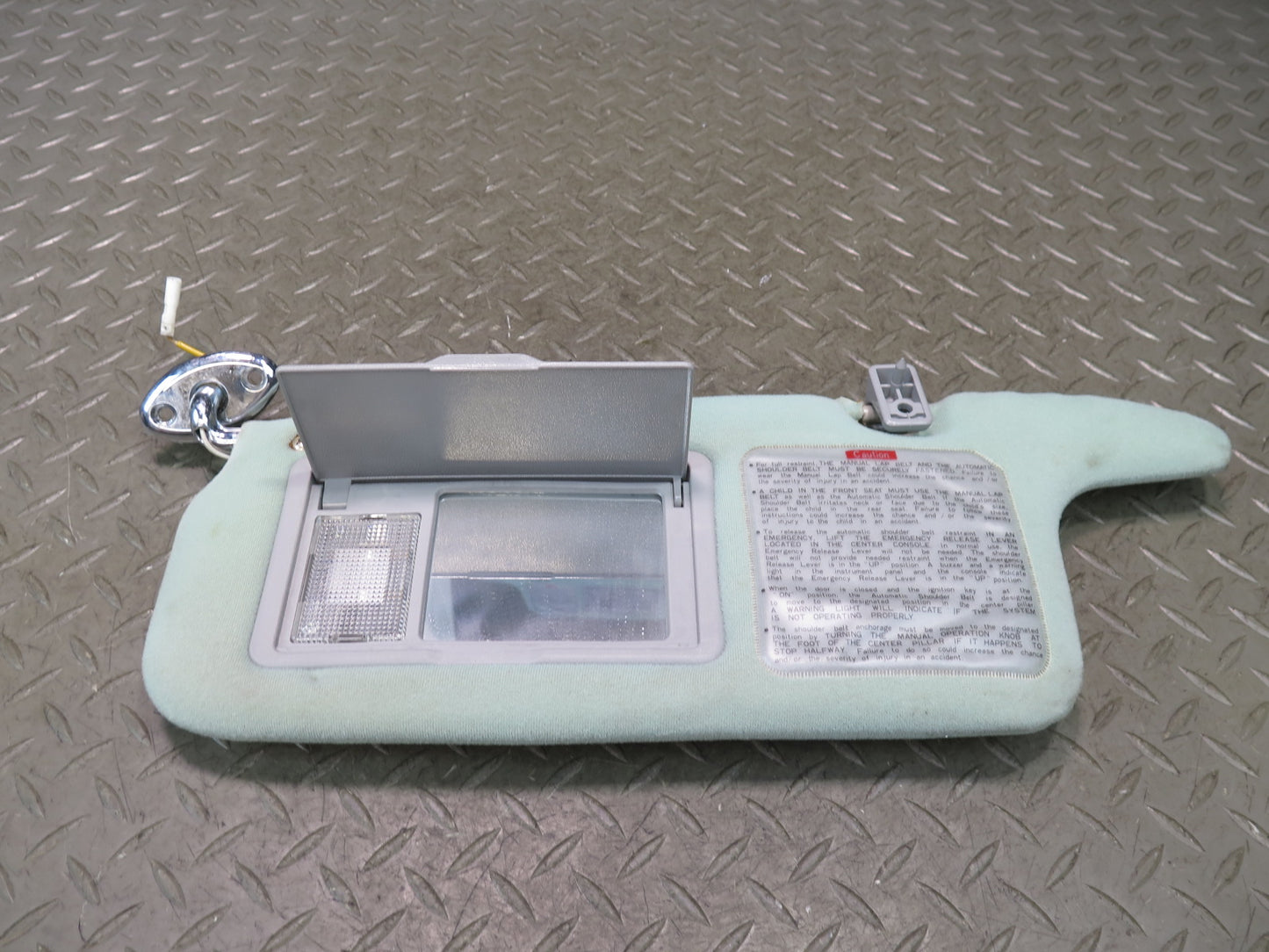 84-86 Toyota Cressida MX73 Luxury Front Left Right Sun Visor Set of 2 OEM