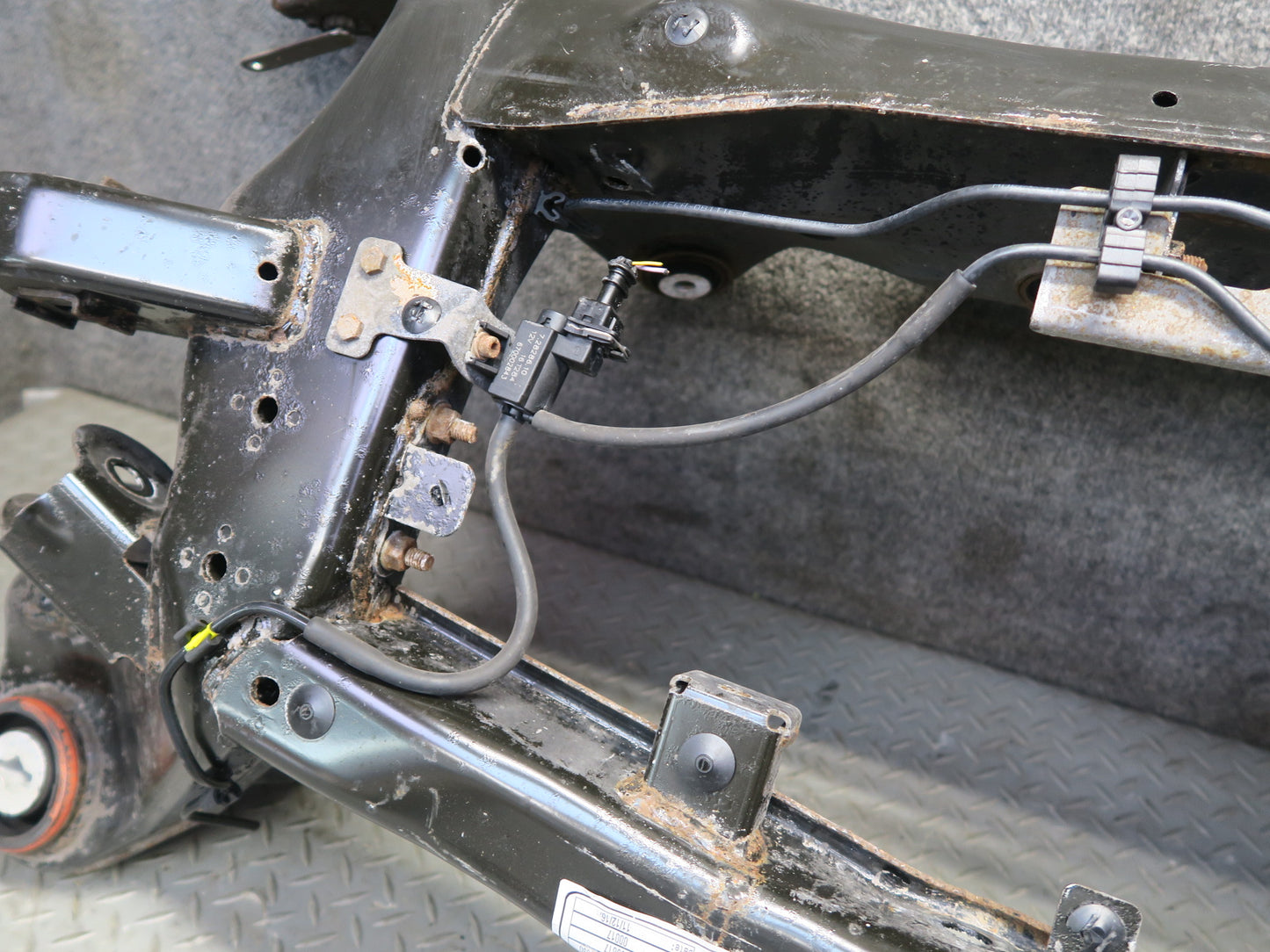 2014-2020 Maserati Ghibli M157 SQ4 AWD Rear Subframe Crossmember Carrier Cradle