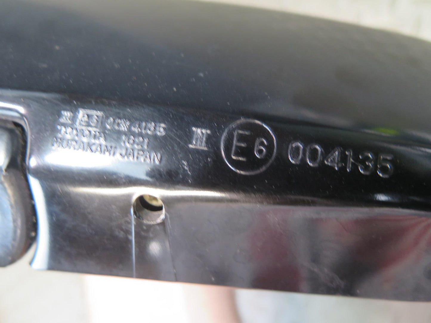 84-88 Toyota Cressida MX73 Sedan Left Door Exterior Side View Power Mirror OEM