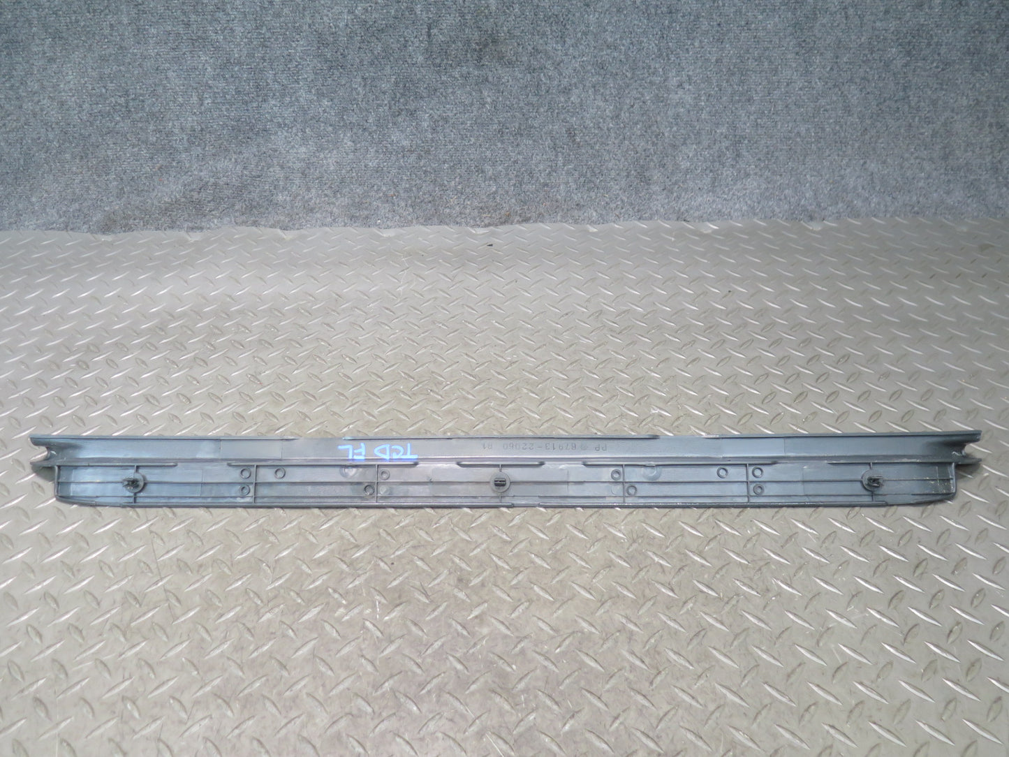 84-88 Toyota Cressida MX73 Sedan Front & Rear Door Scuff Sill Plate Trim Set OEM