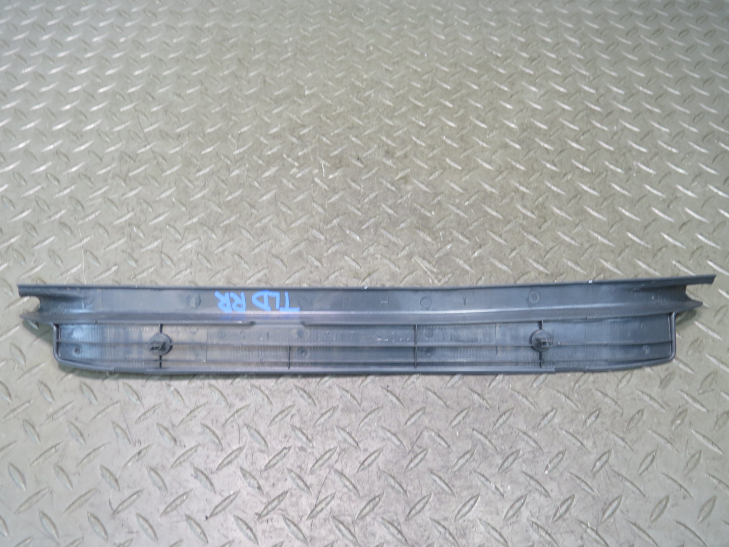 84-88 Toyota Cressida MX73 Sedan Front & Rear Door Scuff Sill Plate Trim Set OEM