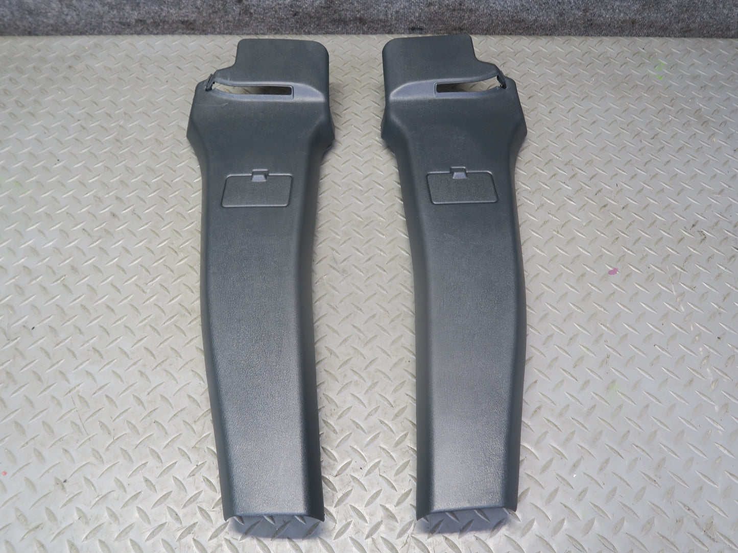 84-86 Toyota Cressida MX73 Sedan Lower Interior B Pillar Trim Cover Set of 2 OEM