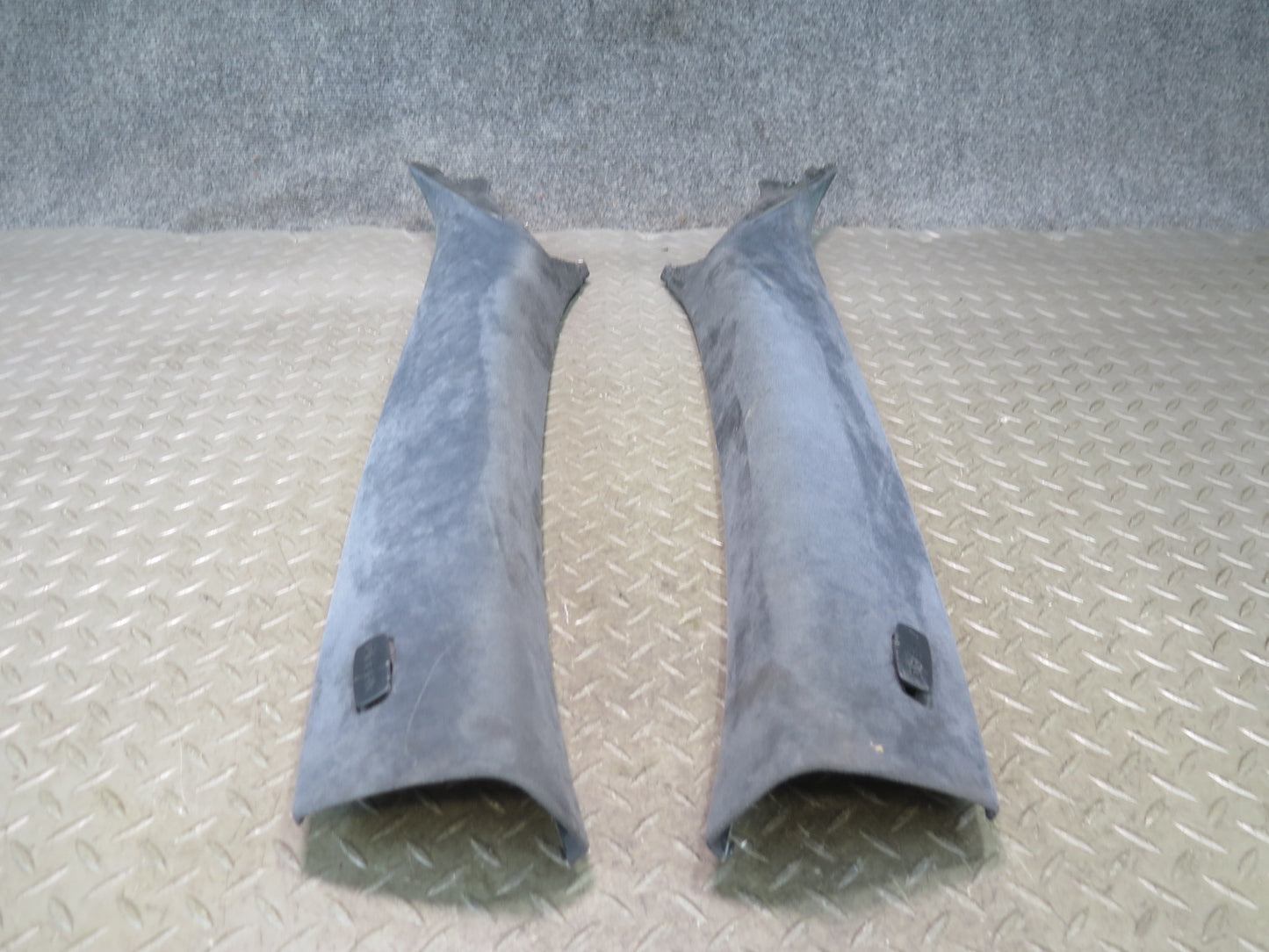 2003-2010 Porsche Cayenne 957 Front Interior A Pillar Trim Panel Alcantara Set