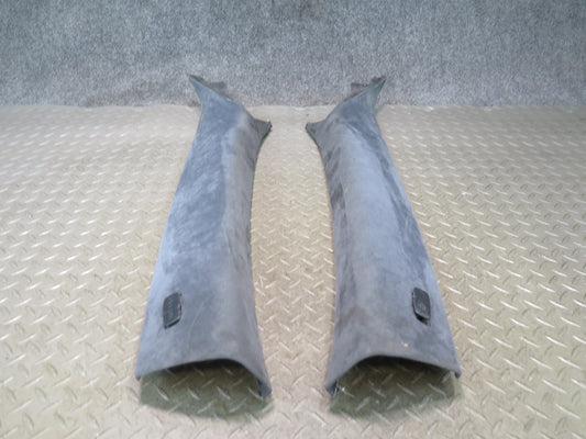 2003-2010 Porsche Cayenne 957 Front Interior A Pillar Trim Panel Alcantara Set