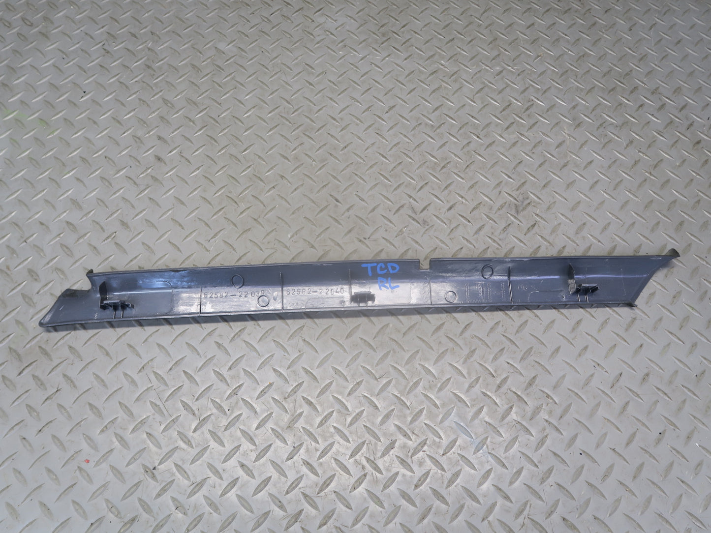 85-86 Toyota Cressida MX73 Sedan Rear Interior Quarter Window Trim Set of 2 OEM