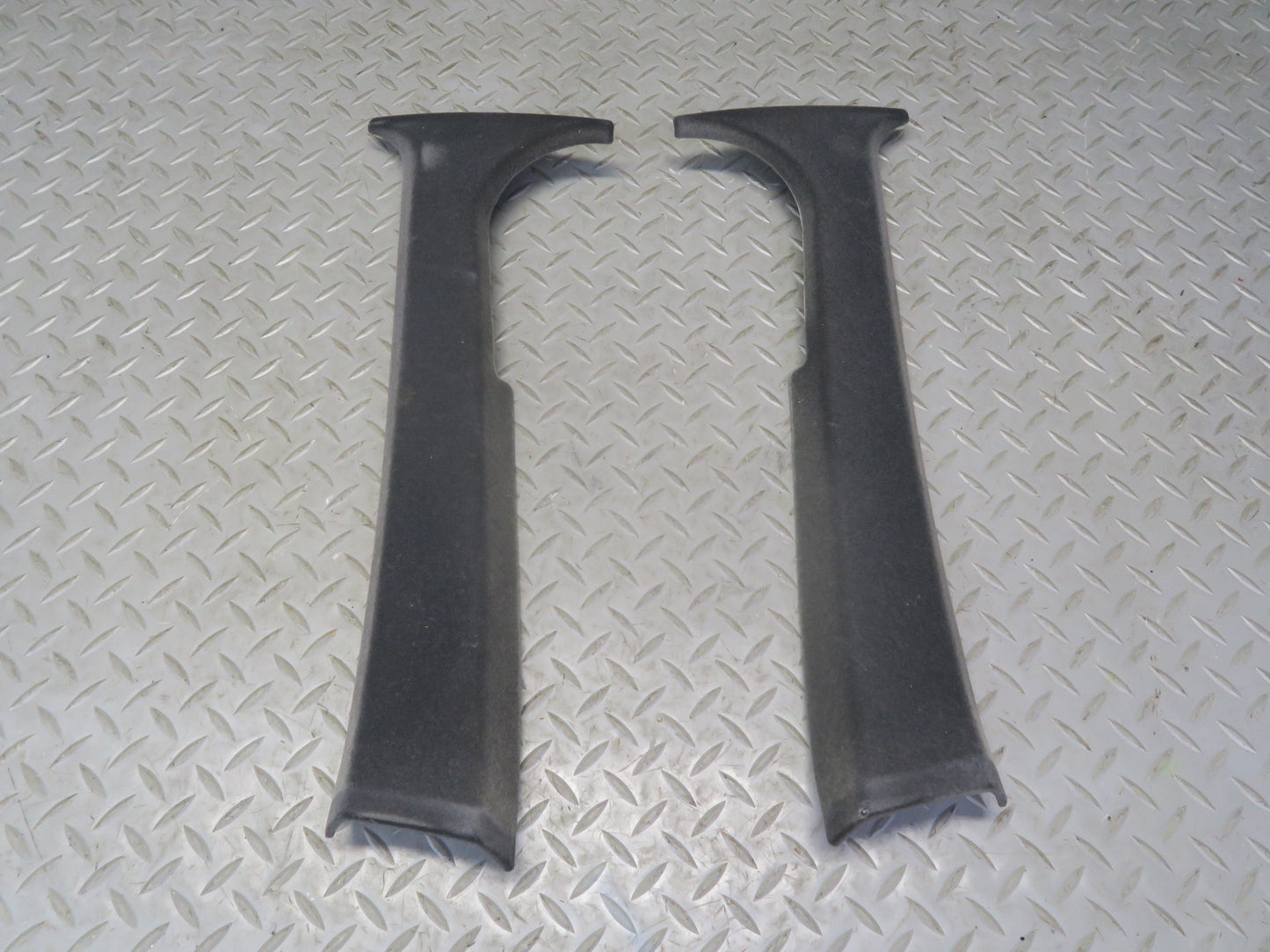 84-86 Toyota Cressida MX73 Sedan Upper Interior B Pillar Trim Cover Set of 2 OEM
