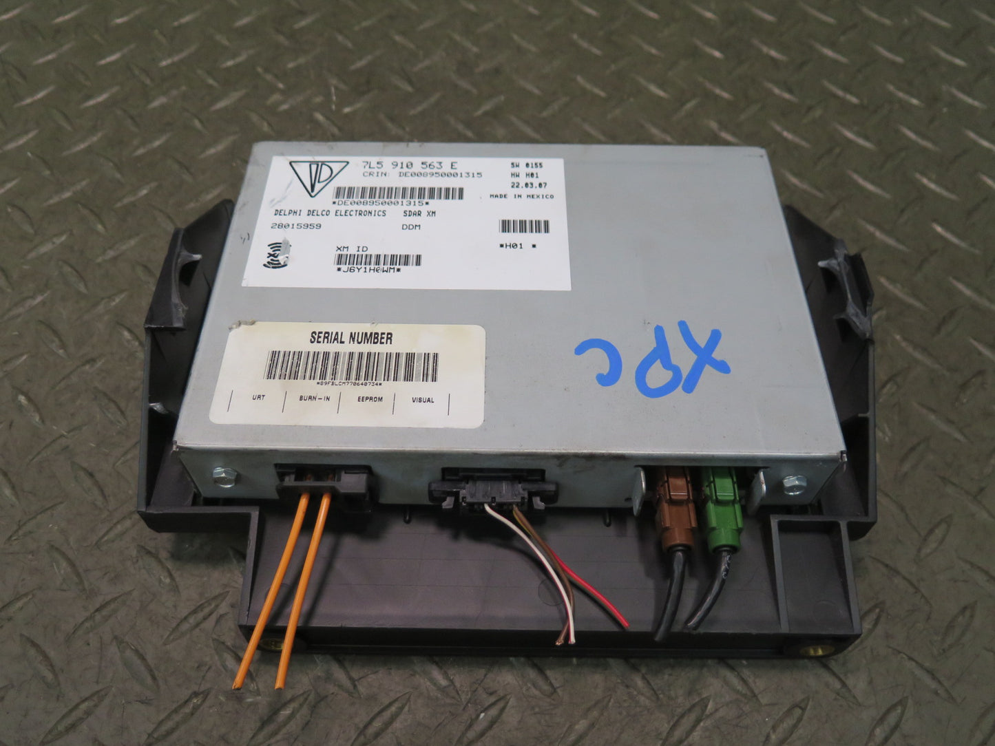 2003-2010 Porsche Cayenne 957 Sirius Satellite Radio Receiver Module 7L5910563E