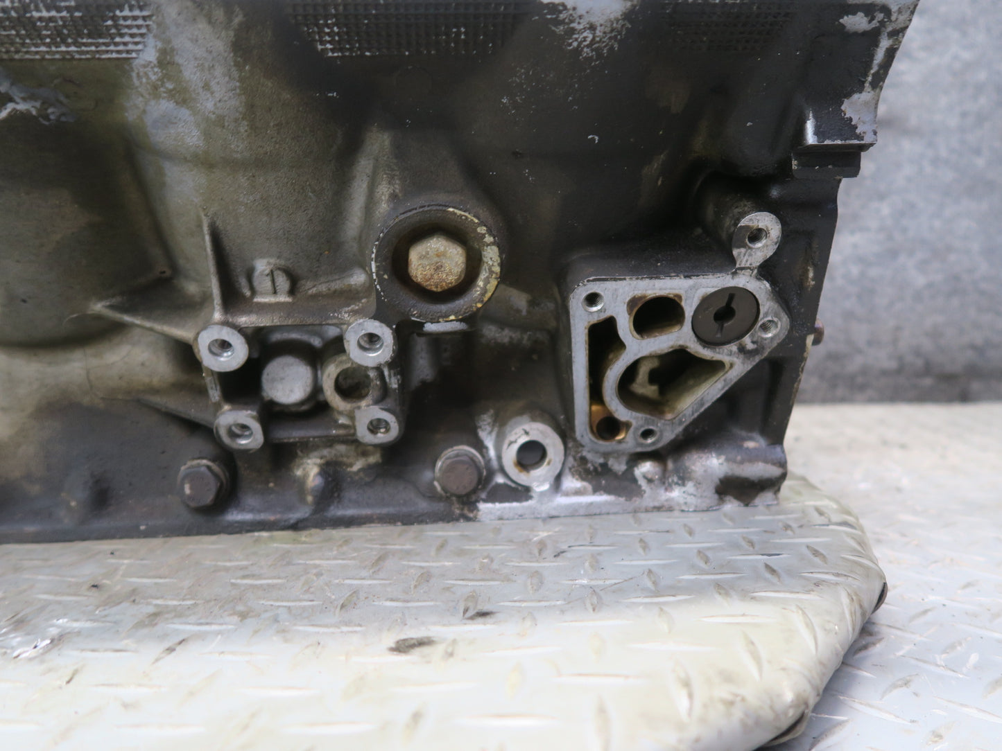 86-91 Mercedes W126 C126 5.5L M117 117.968 Engine Motor Block 1170112401 OEM