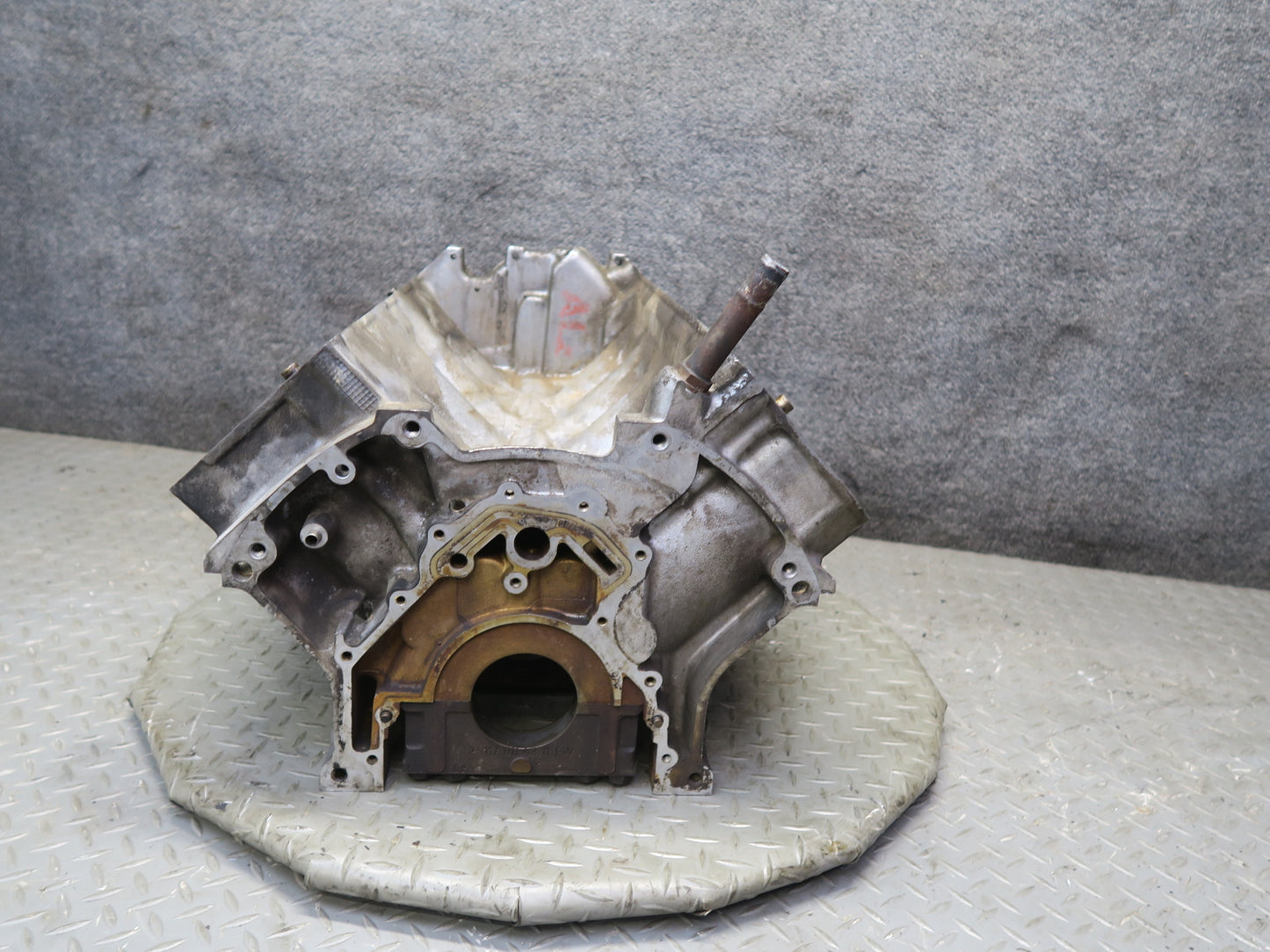 86-91 Mercedes W126 C126 5.5L M117 117.968 Engine Motor Block 1170112401 OEM