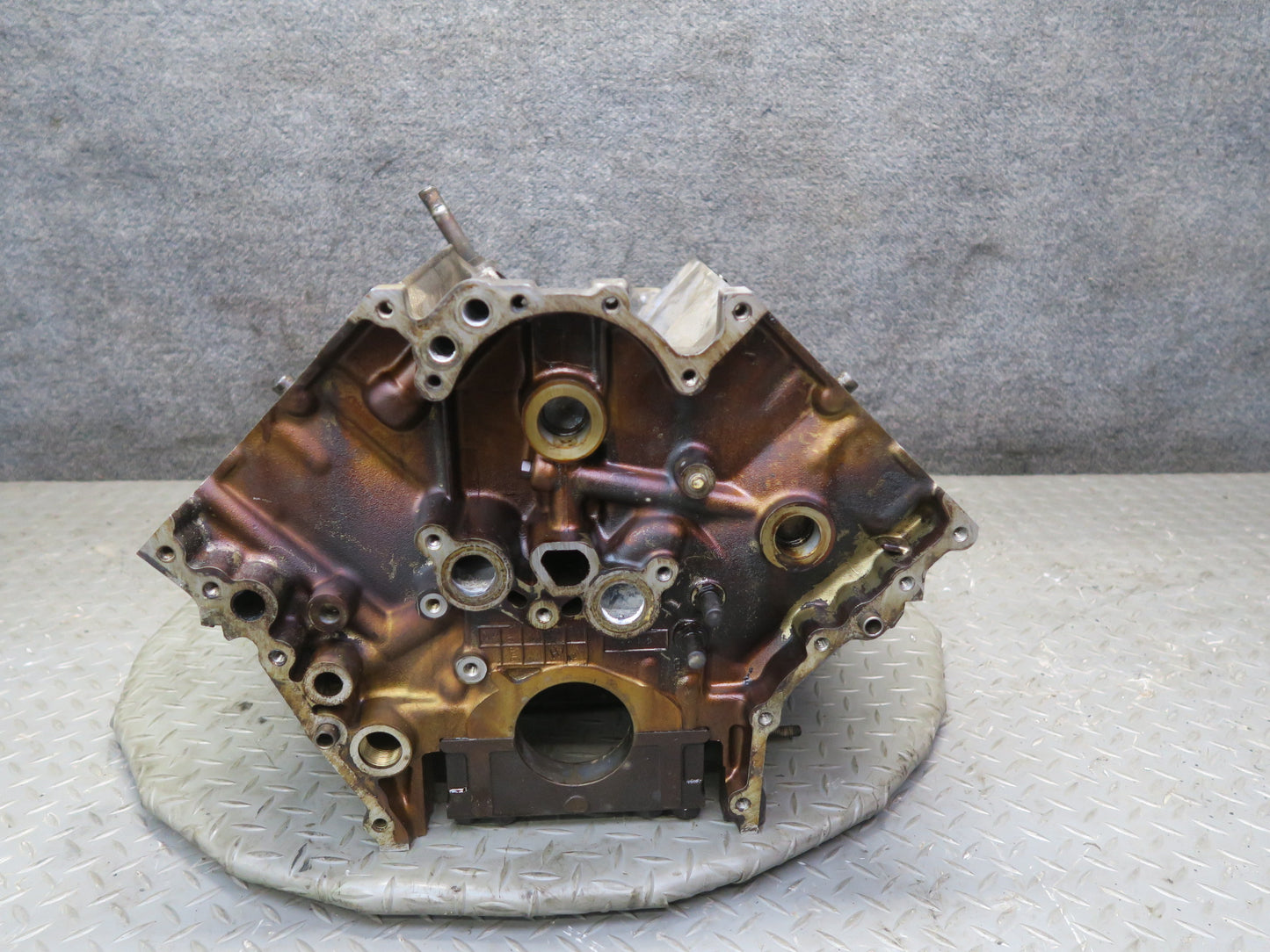 86-91 Mercedes W126 C126 5.5L M117 117.968 Engine Motor Block 1170112401 OEM
