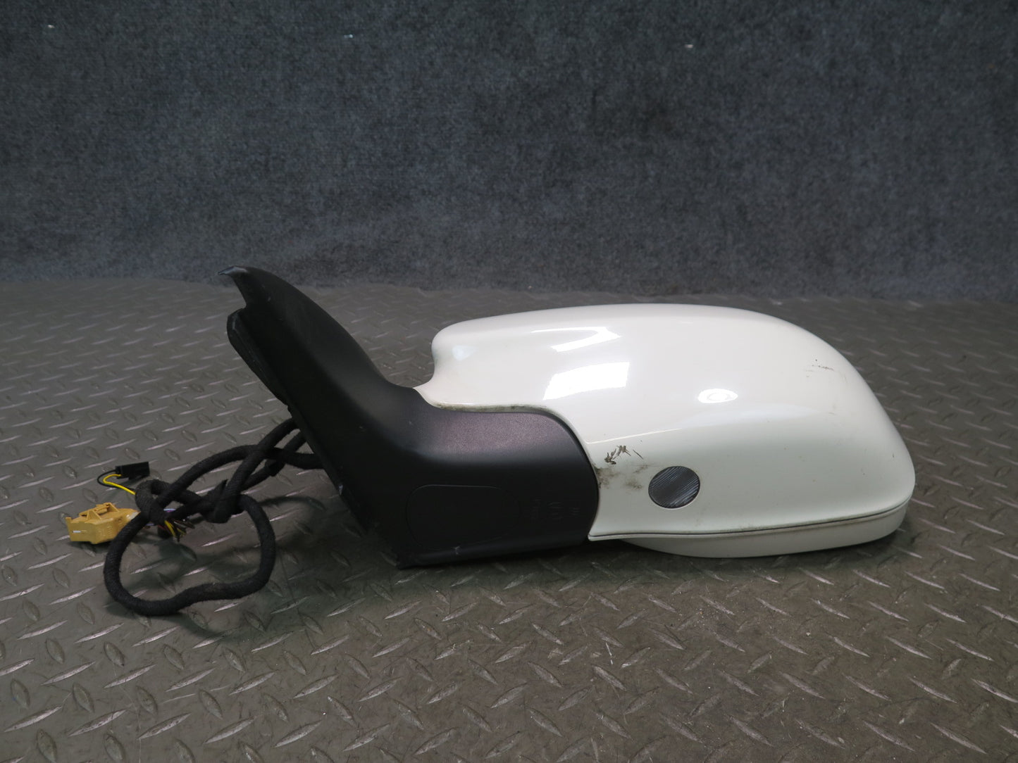 2008-2010 Porsche Cayenne 957 Left Exterior Side View Heated Mirror Sand White