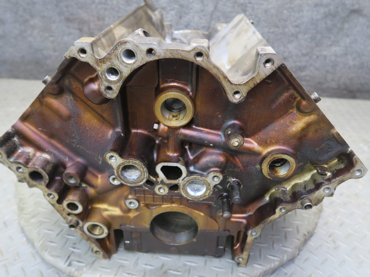 86-91 Mercedes W126 C126 5.5L M117 117.968 Engine Motor Block 1170112401 OEM