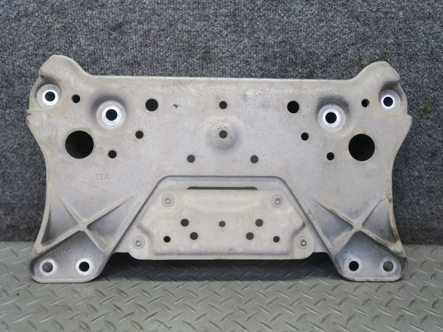 2010 Nissan Z34 370Z Front Suspension Subframe Crossmember Stay Plate OEM