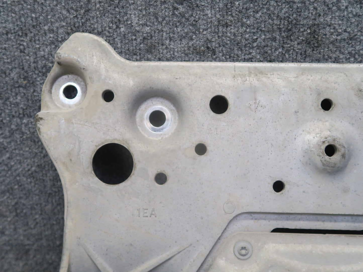 2010 Nissan Z34 370Z Front Suspension Subframe Crossmember Stay Plate OEM