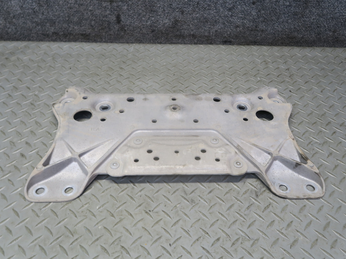 2010 Nissan Z34 370Z Front Suspension Subframe Crossmember Stay Plate OEM