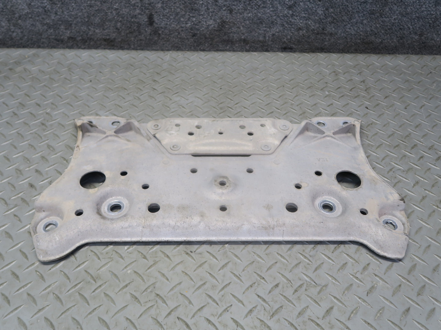 2010 Nissan Z34 370Z Front Suspension Subframe Crossmember Stay Plate OEM