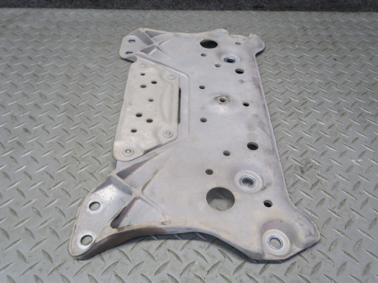 2010 Nissan Z34 370Z Front Suspension Subframe Crossmember Stay Plate OEM