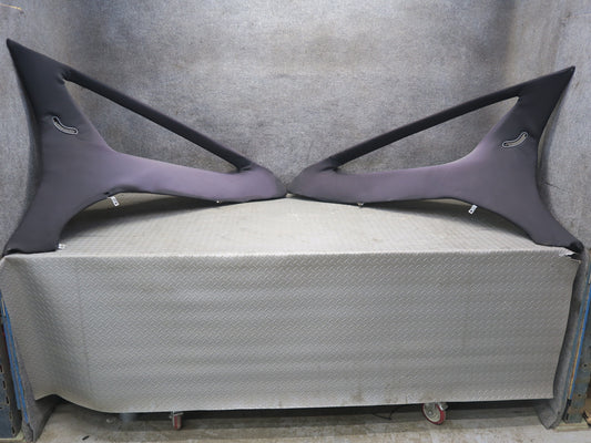 1984-1986 Porsche 928 S Rear Quarter Pillar Interior Trim Cover Panel Set of 2