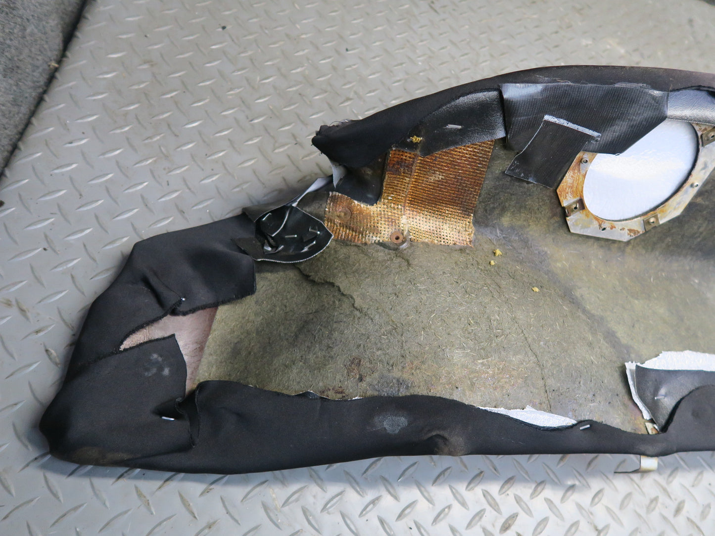 1984-1986 Porsche 928 S Rear Quarter Pillar Interior Trim Cover Panel Set of 2
