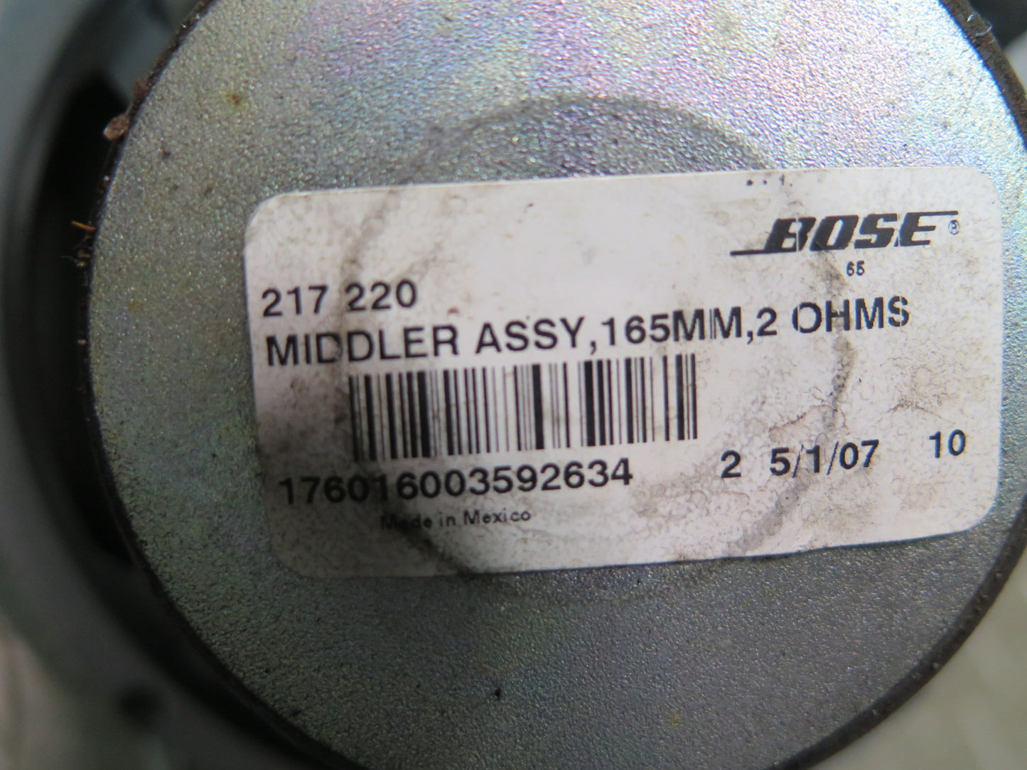2003-2010 Porsche Cayenne 957 Rear Left & Right Door Bose Speaker Set of 2