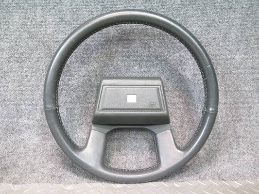 85-86 Toyota Cressida MX73 Leather Steering w Horn Pad Gray 45K Miles OEM