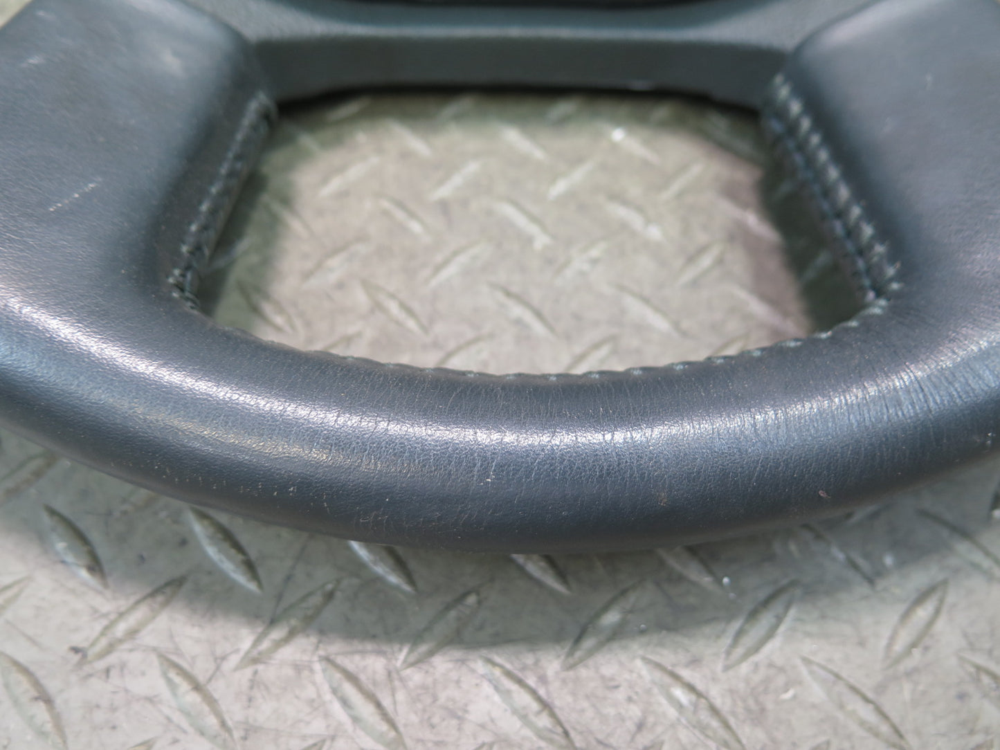 85-86 Toyota Cressida MX73 Leather Steering w Horn Pad Gray 45K Miles OEM