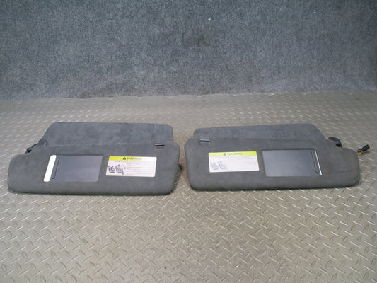 2003-2010 Porsche Cayenne 955 957 Front Left & Right Sun Visor Alcantara Set