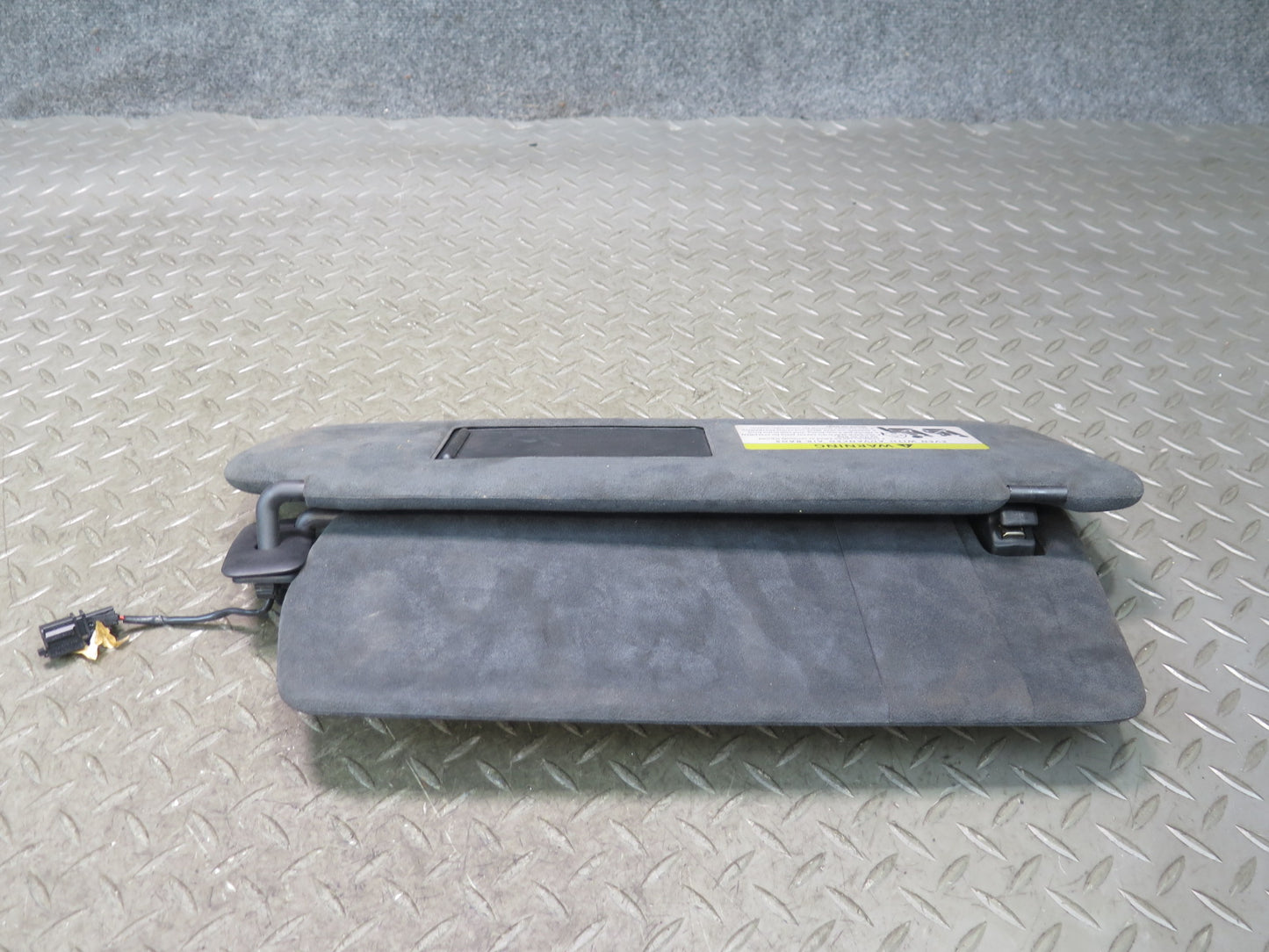 2003-2010 Porsche Cayenne 955 957 Front Left & Right Sun Visor Alcantara Set