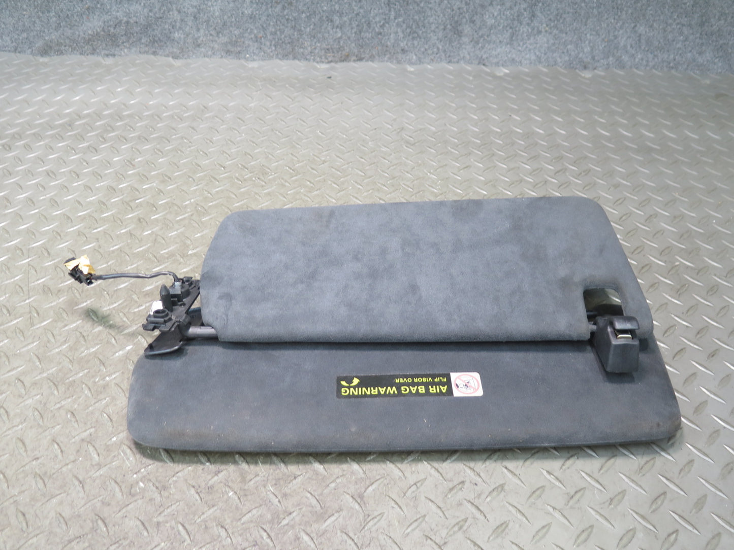 2003-2010 Porsche Cayenne 955 957 Front Left & Right Sun Visor Alcantara Set