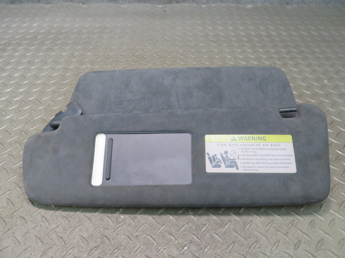2003-2010 Porsche Cayenne 955 957 Front Left & Right Sun Visor Alcantara Set