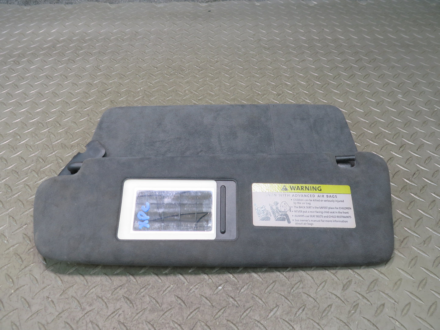 2003-2010 Porsche Cayenne 955 957 Front Left & Right Sun Visor Alcantara Set