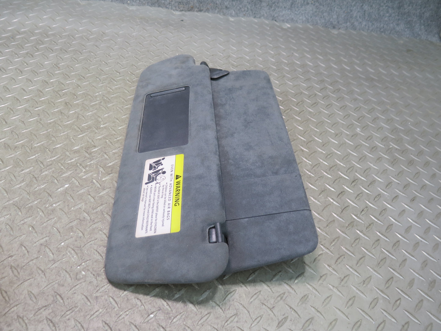 2003-2010 Porsche Cayenne 955 957 Front Left & Right Sun Visor Alcantara Set