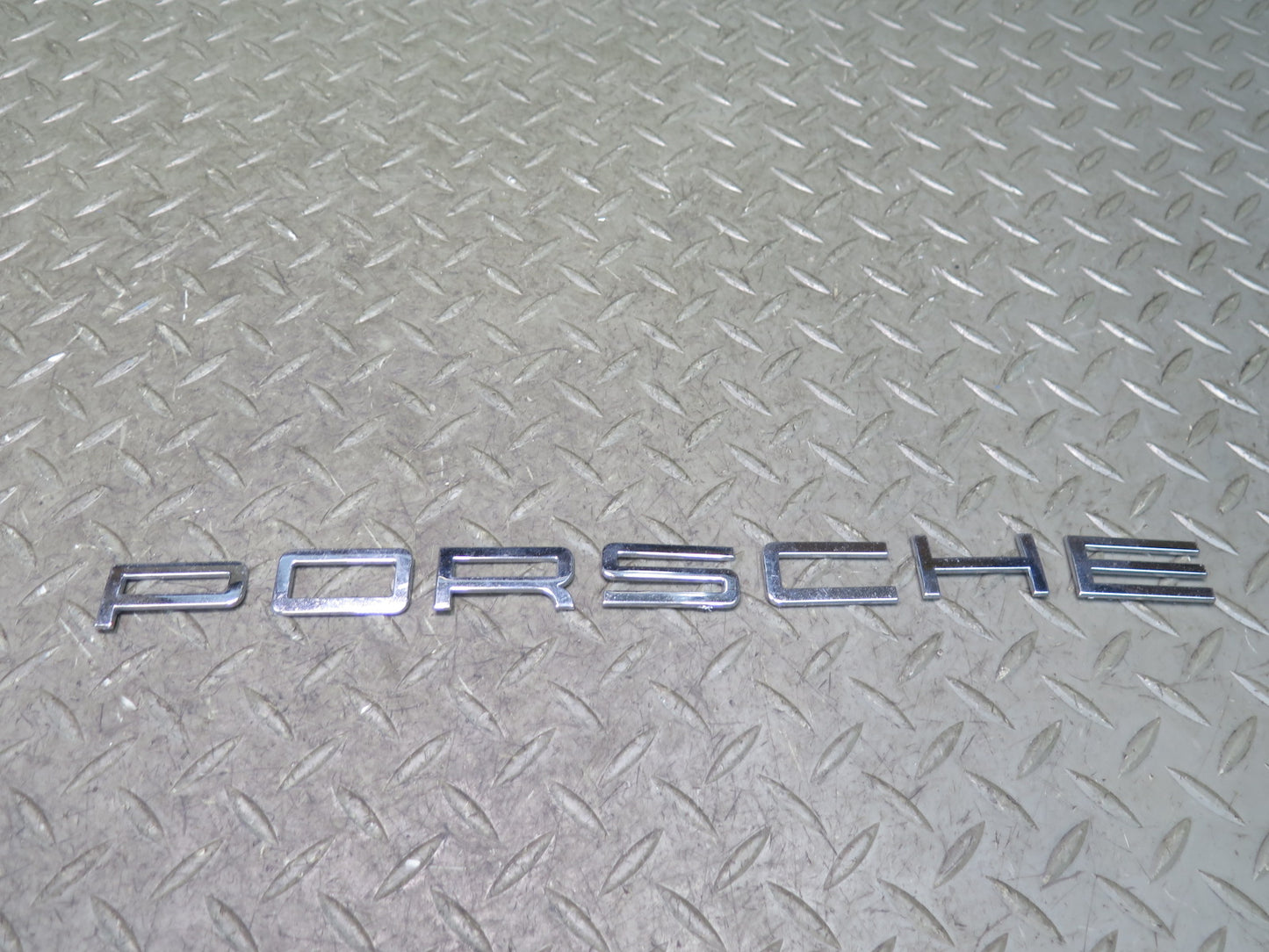 2003-2010 Porsche Cayenne 957 Turbo Rear Trunk Lid Emblem Logo Symbol Set