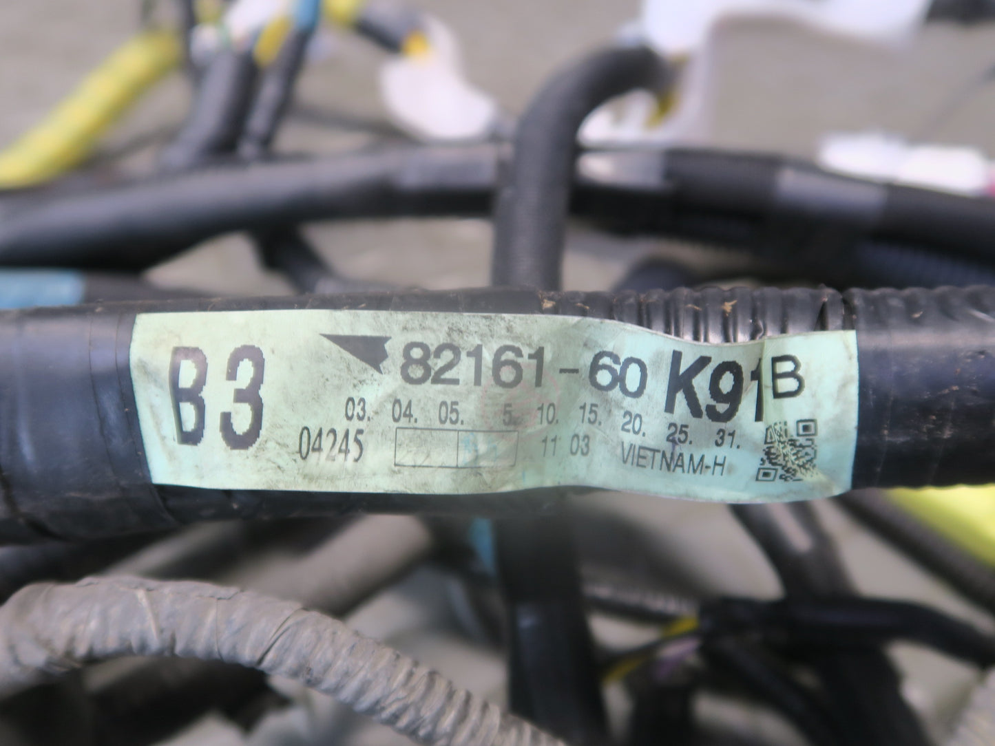 2010-2013 Lexus URJ150L GX460 Right Side Body Frame Floor Wire Wiring Harness