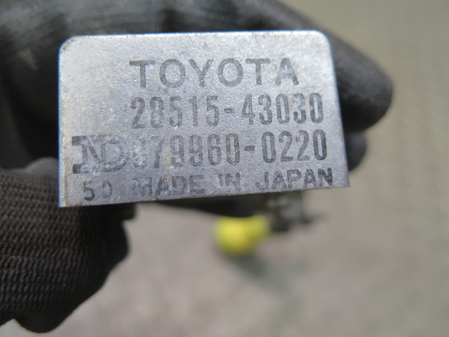 84-88 Toyota Cressida MX73 Fuel Pump Resistor 28515-43030 OEM