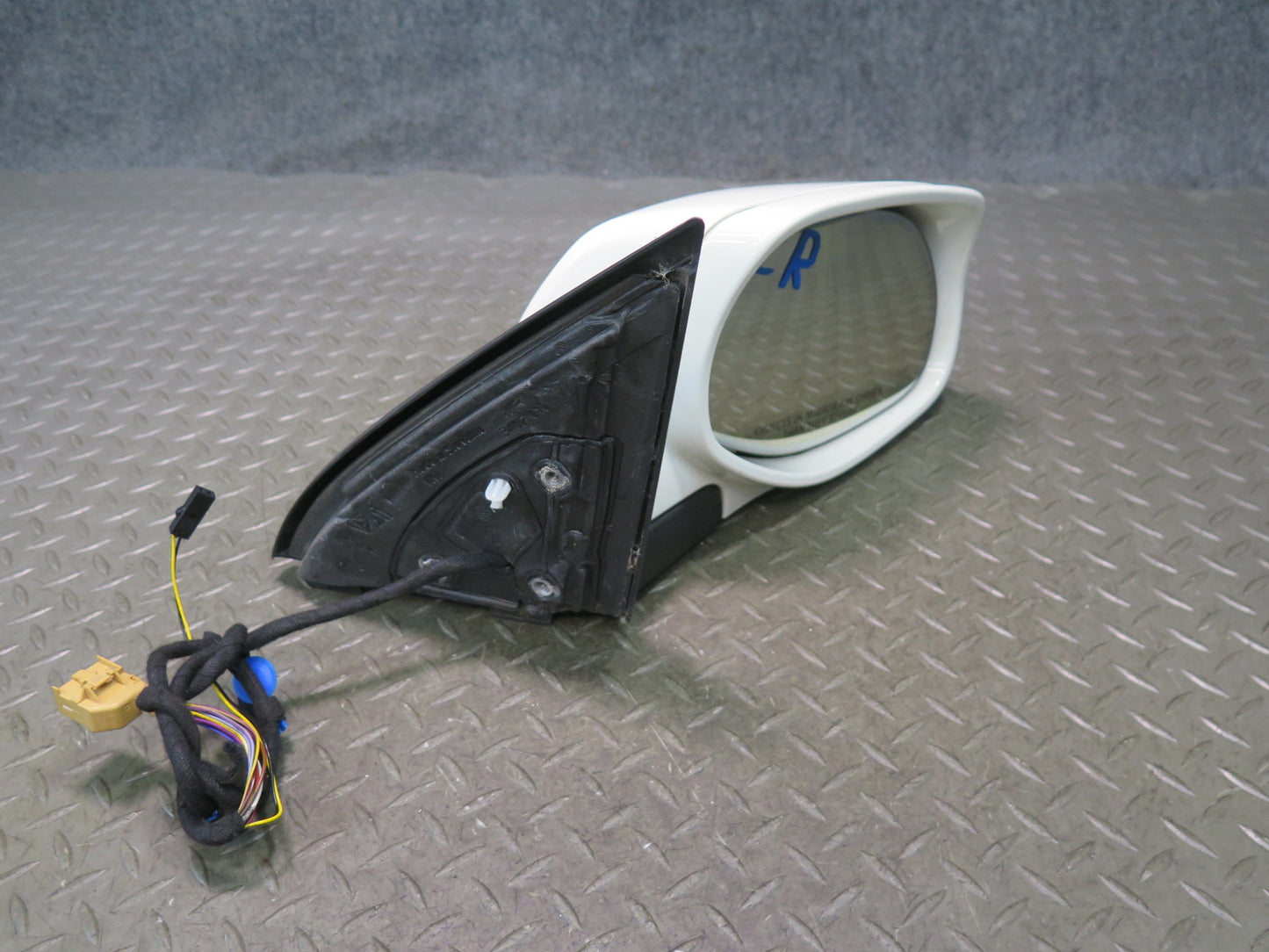 2008-2010 Porsche Cayenne 957 Right Exterior Side View Heated Mirror Sand White