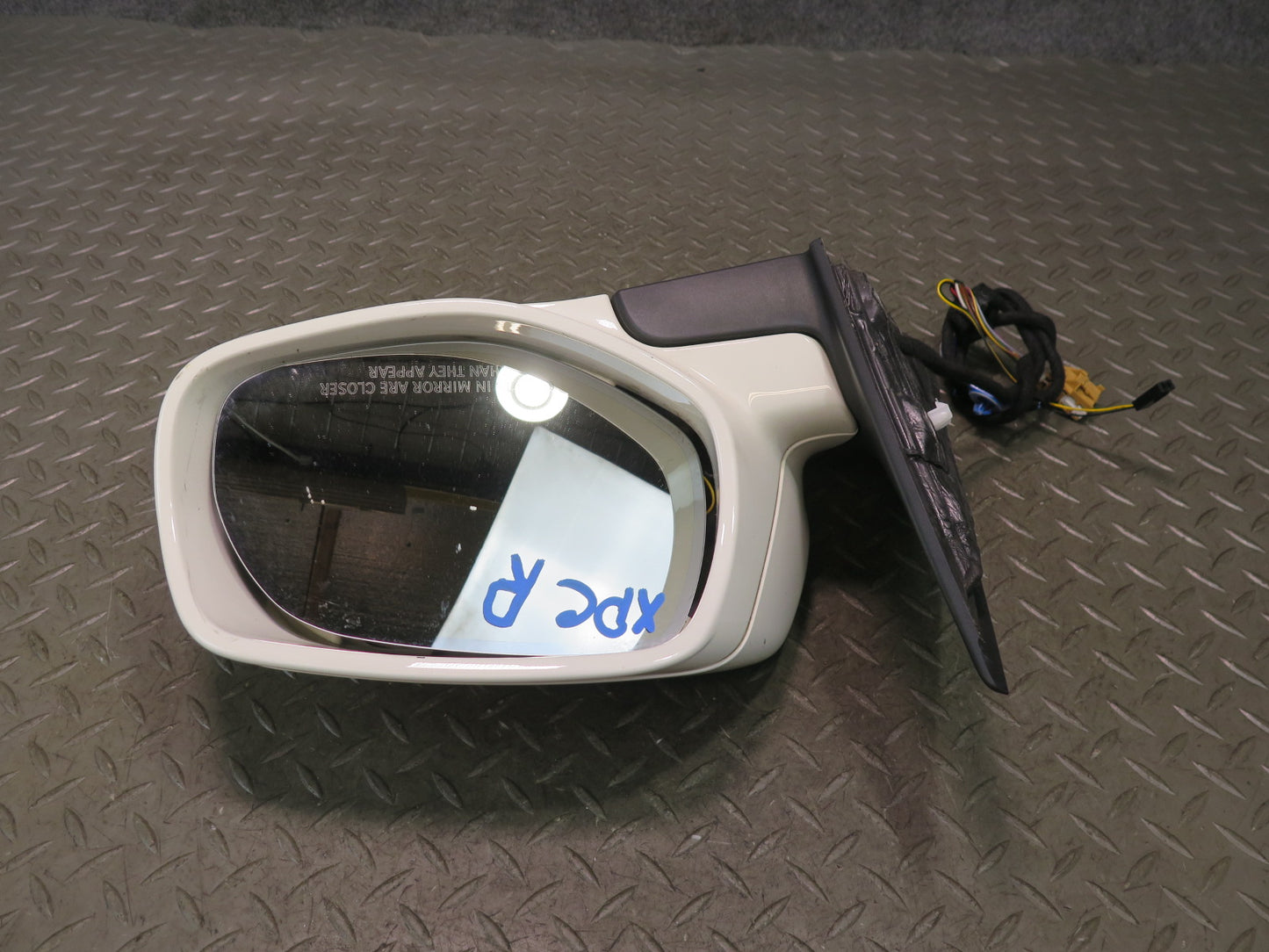 2008-2010 Porsche Cayenne 957 Right Exterior Side View Heated Mirror Sand White