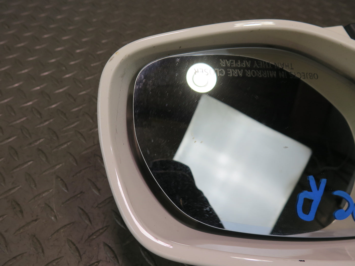 2008-2010 Porsche Cayenne 957 Right Exterior Side View Heated Mirror Sand White